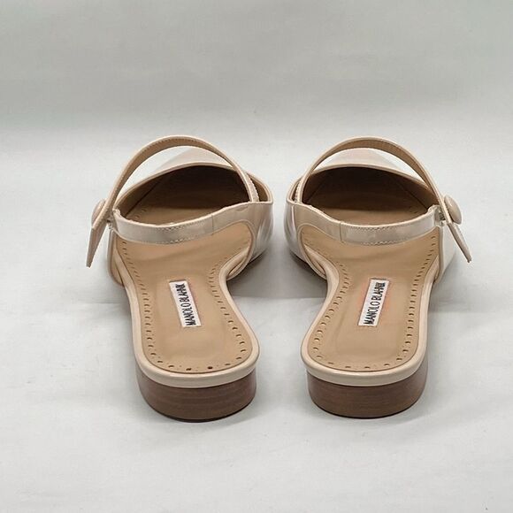 Manolo Blahnik Didion Patent Leather Flats size 39 - Picture 6 of 11